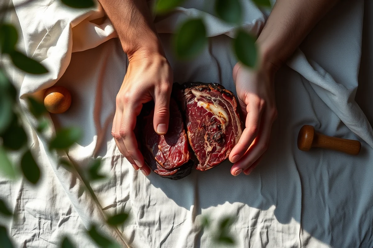 diy dry aged steak — Diy Dry Aged Steak (the finished result)