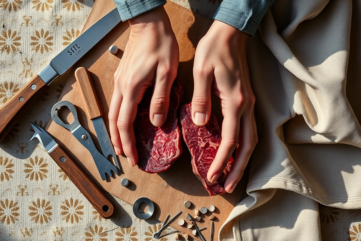 make dry aged steaks home — Make Dry Aged Steaks Home (the finished result)