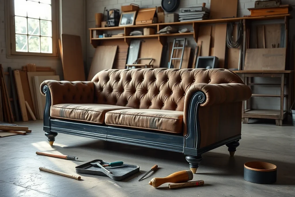 Sofa Vintage Style