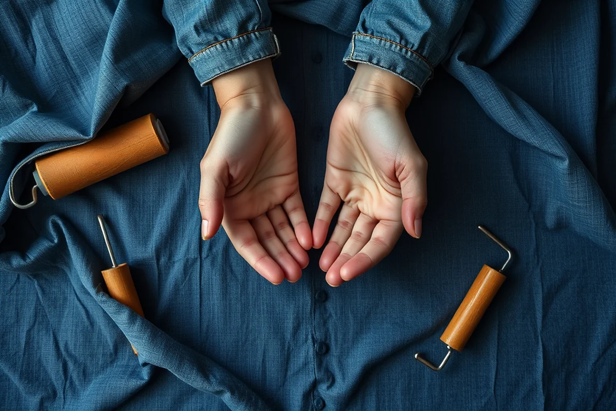 diy with old jeans — Diy With Old Jeans (the finished result)